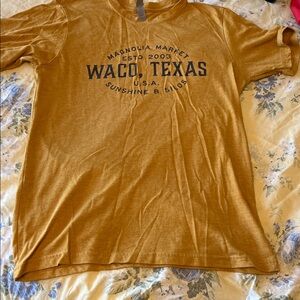 Next Level Apparel Mustard Graphic Tee